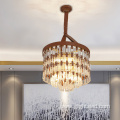 Living Room Hotel Glass LED Chandelier Pendant Lamp